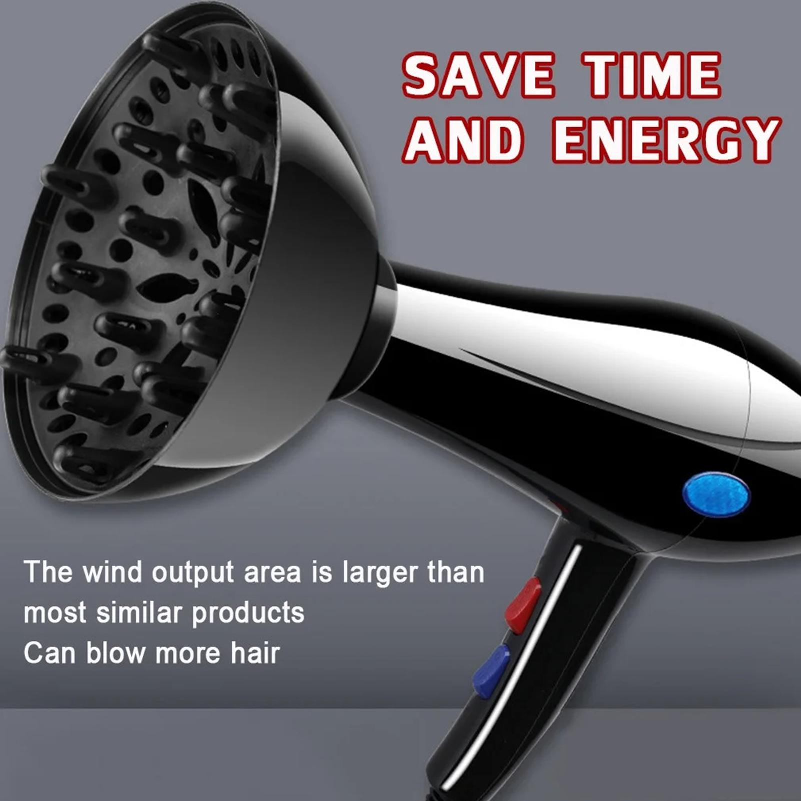 Hair Dryer Styling Comb Attachment - Accessorio Pettine per Asciugacapelli Universale Tradizionale