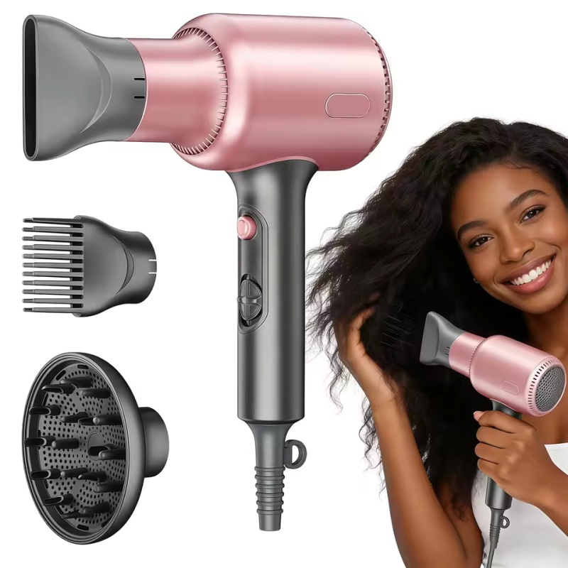 High Speed Hair Dryer Brushless 110000Rpm - Asciugacapelli professionale mini ad alta velocità
