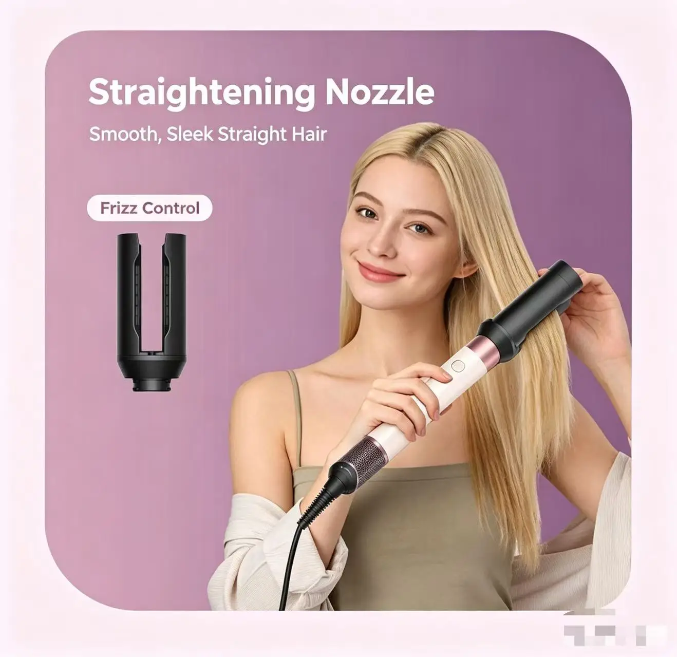 Foldable Travel Hair Dryer Brushless - 2026 HS09 Styler Professionale All-in-One per