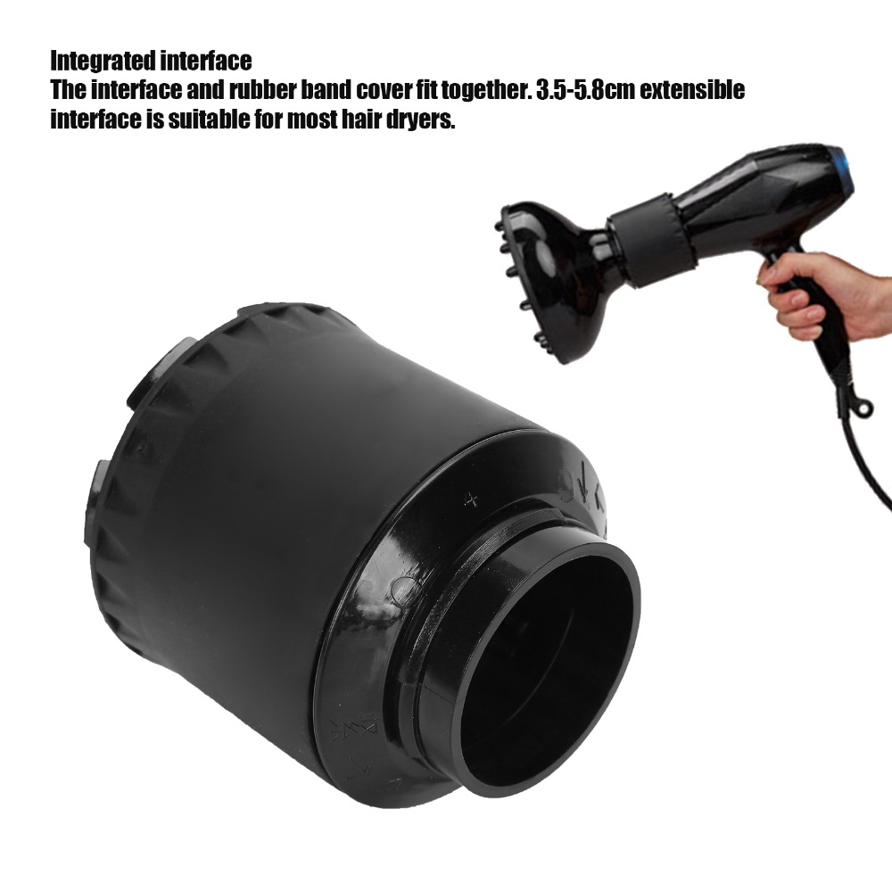 Hair Dryer Diffuser Attachment Universal - Diffusore per Asciugacapelli a Flusso d'Aria
