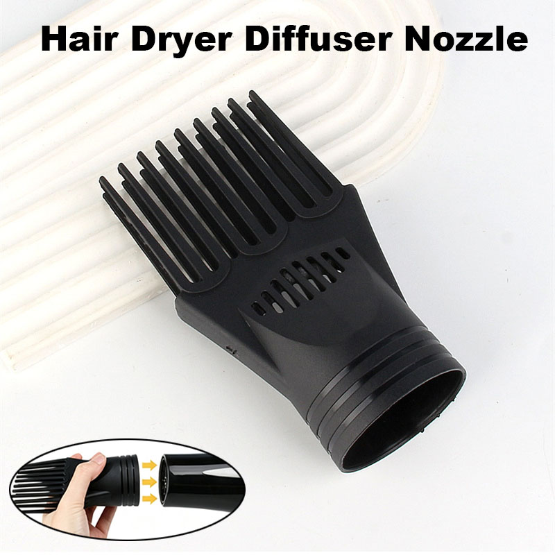 Hair Dryer Styling Comb Attachment - Diffusore e pettine per asciugacapelli, accessorio