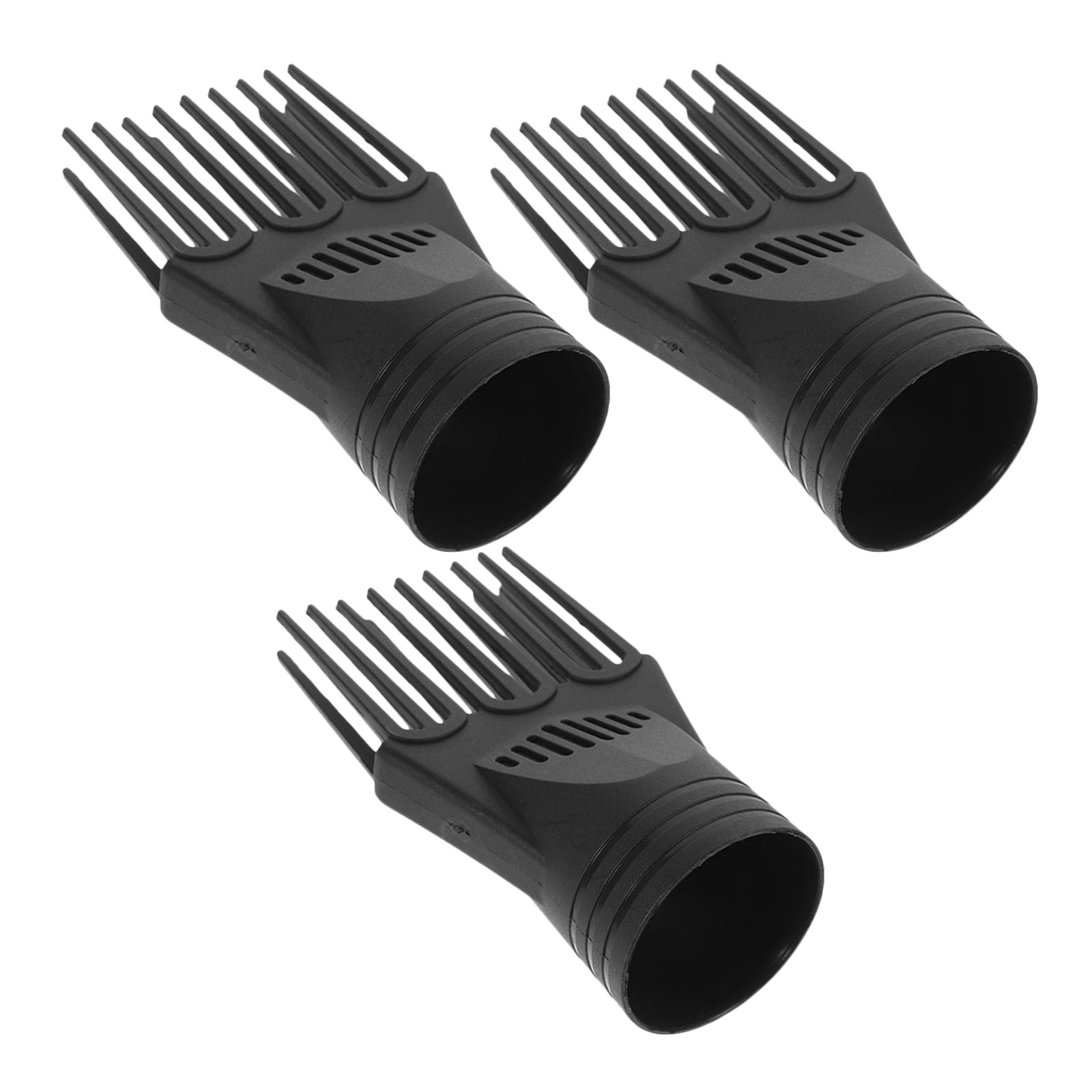 Hair Dryer Styling Comb Attachment - 3 pezzi di accessori in plastica