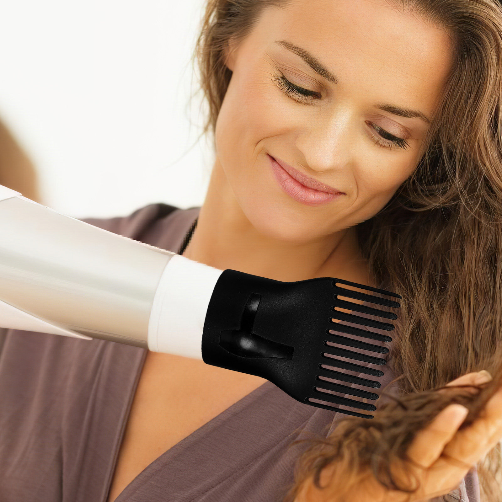 Hair Dryer Diffuser Attachment Universal - Set di accessori universali per asciugacapelli: