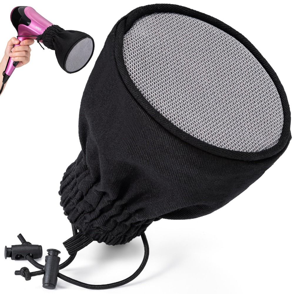Hair Dryer Diffuser Attachment Universal - Copertura Morbida per Diffusore Asciugacapelli, Borsa