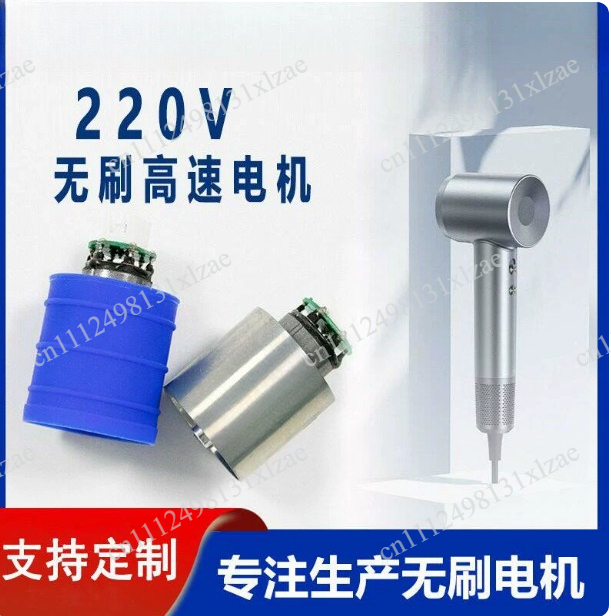 High Speed Hair Dryer Brushless 110000Rpm - Motore Brushless DC 110000 RPM con