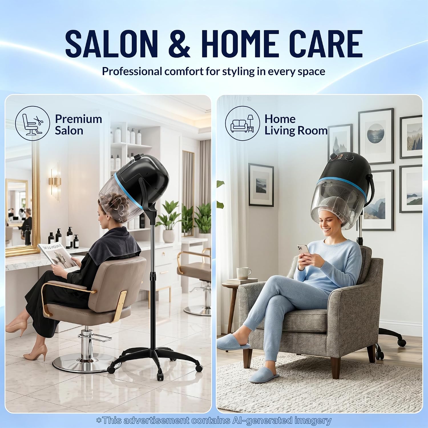 Asciugacapelli Professionale a - Hair Salon Hood Dryer Professional recensione e prezzo