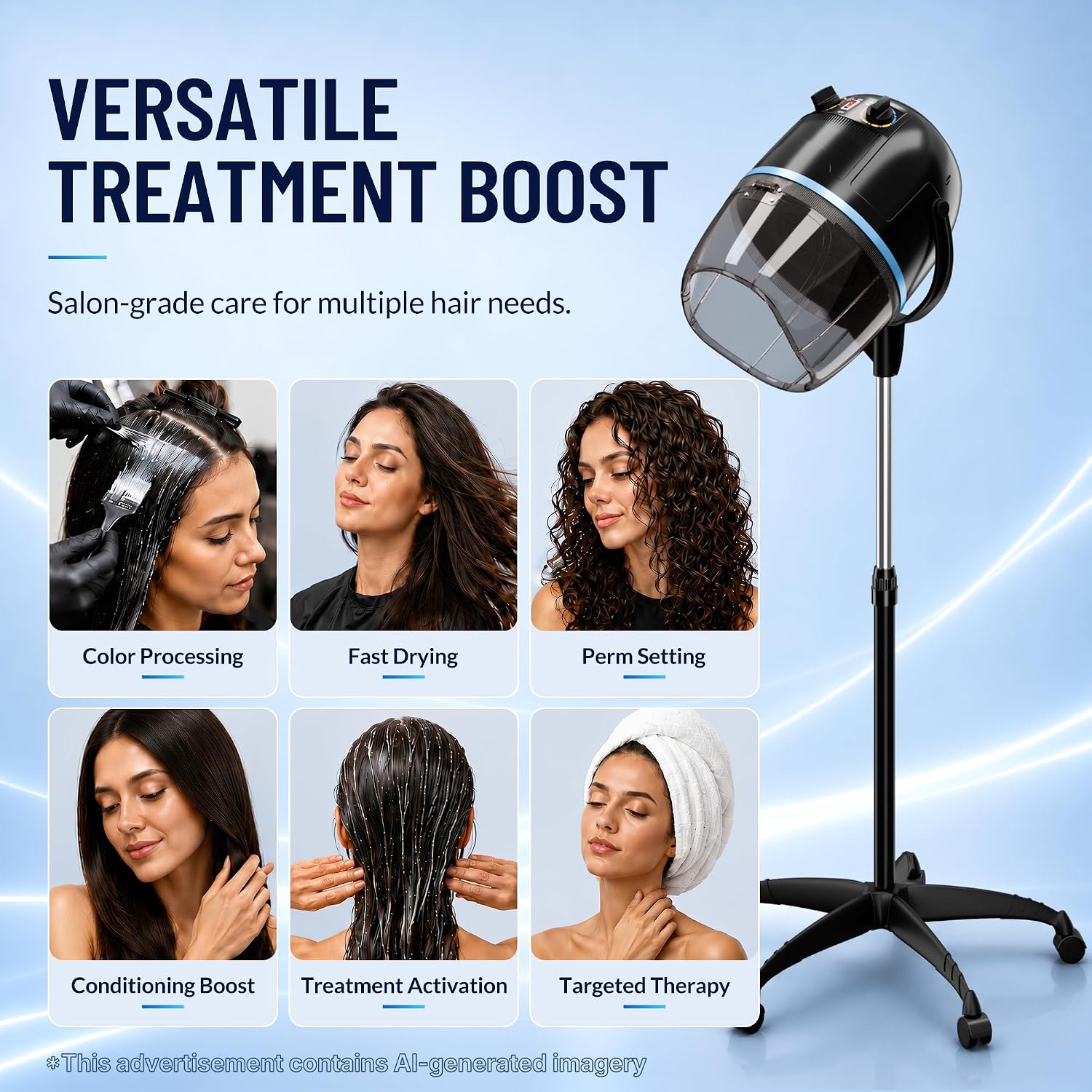 Asciugacapelli Professionale a - Hair Salon Hood Dryer Professional recensione e prezzo