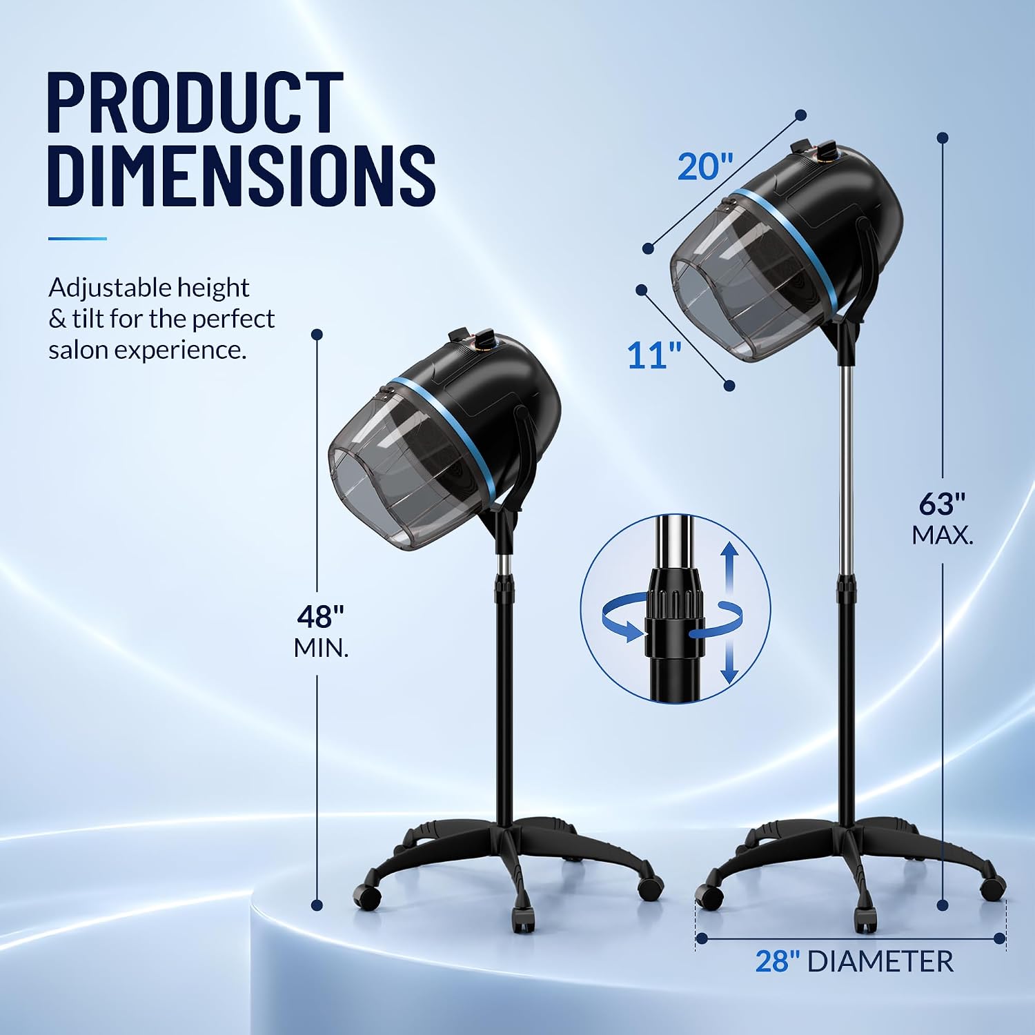 Asciugacapelli Professionale a - Hair Salon Hood Dryer Professional recensione e prezzo
