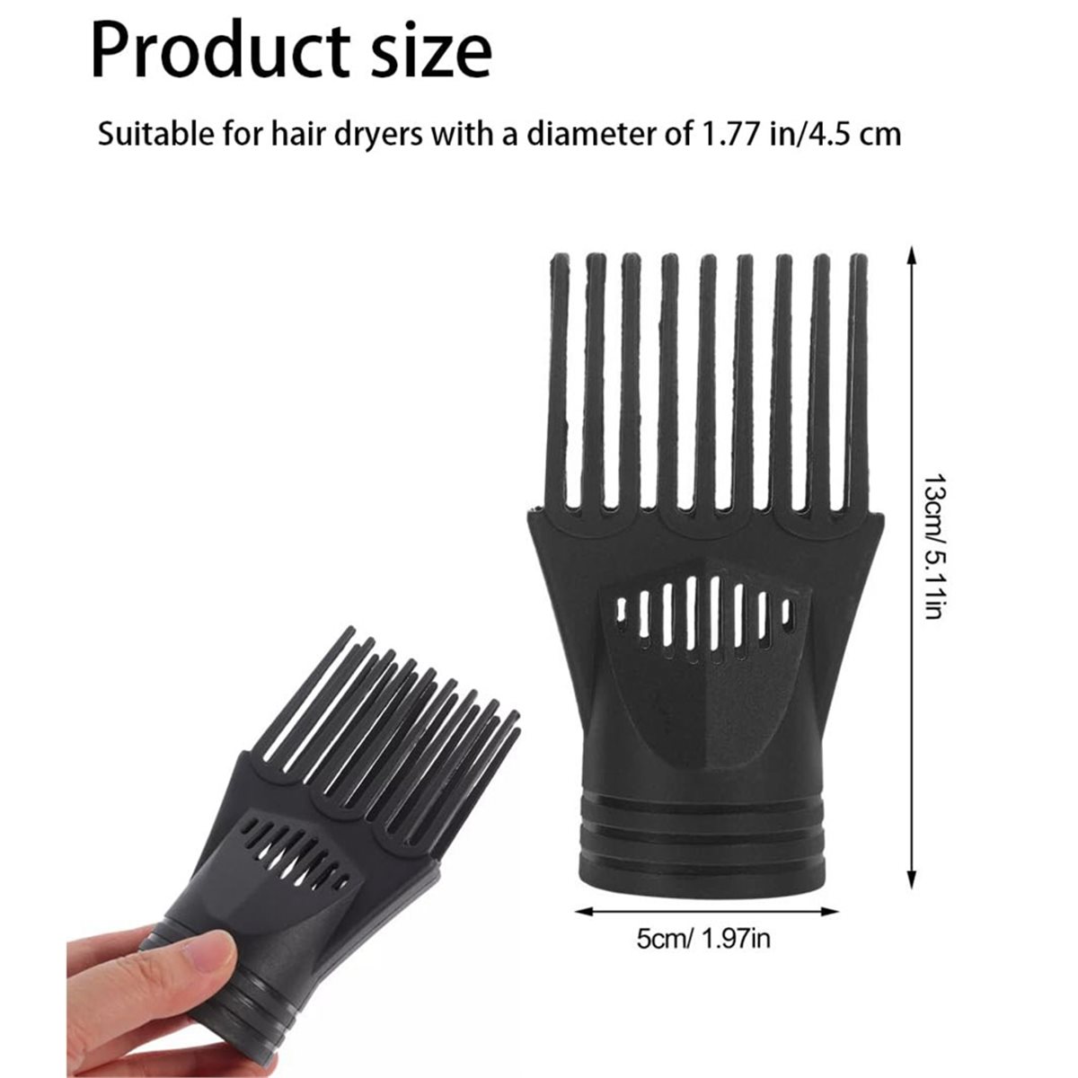 AA96 Accessorio Universale per - Hair Dryer Styling Comb Attachment recensione e prezzo
