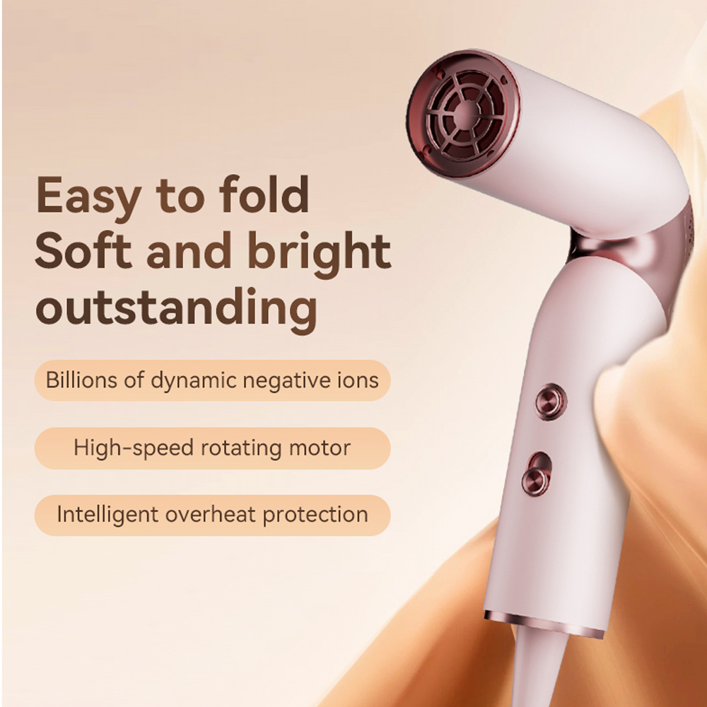 Nuovo Asciugacapelli da Viaggi - Foldable Travel Hair Dryer Brushless recensione e prezzo