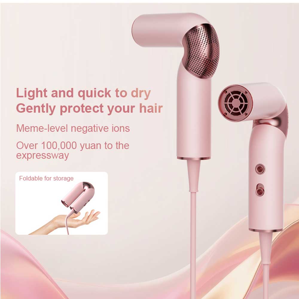Nuovo Asciugacapelli da Viaggi - Foldable Travel Hair Dryer Brushless recensione e prezzo