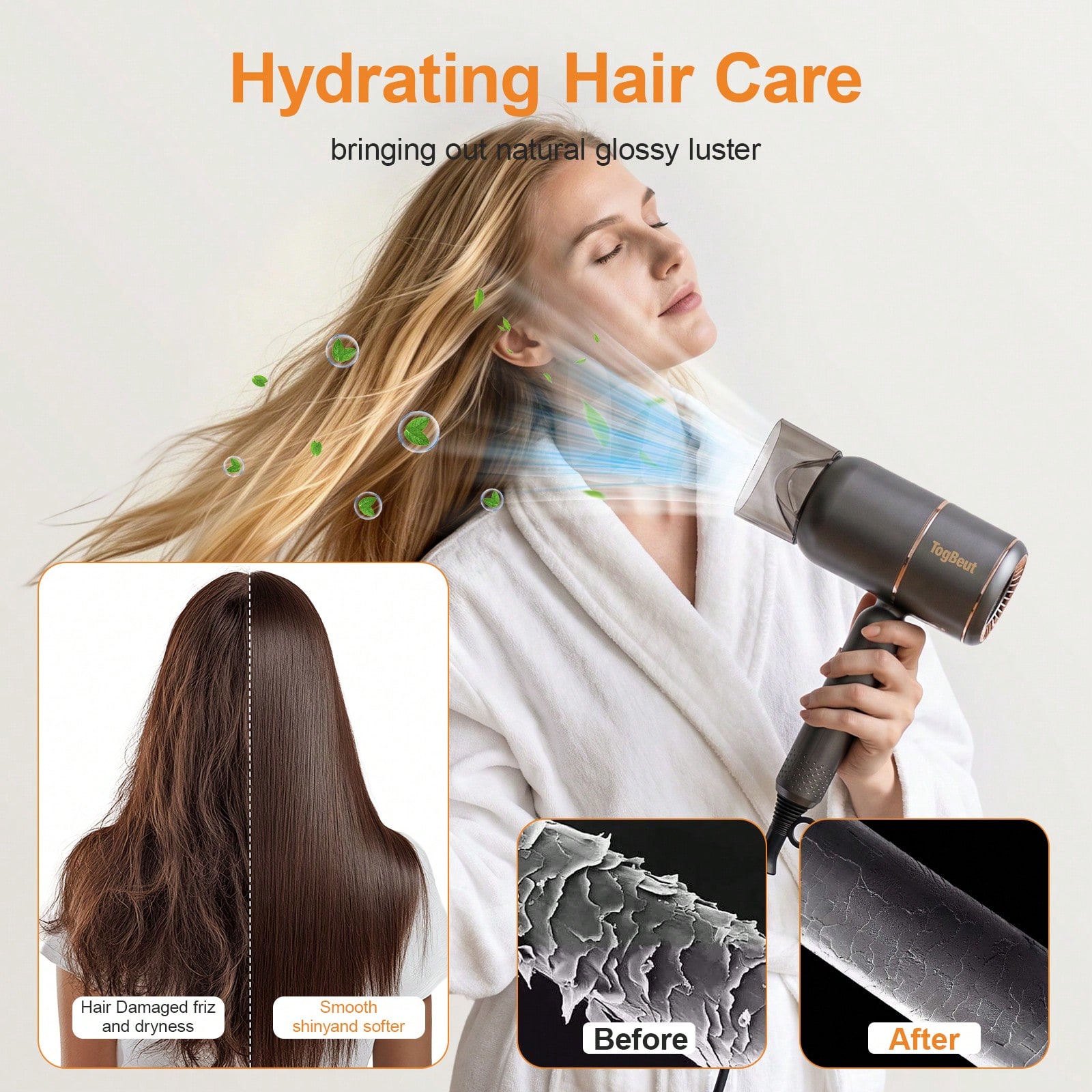 Asciugacapelli professionale a - Hair Blow Dryer Low Noise Powerful recensione e prezzo