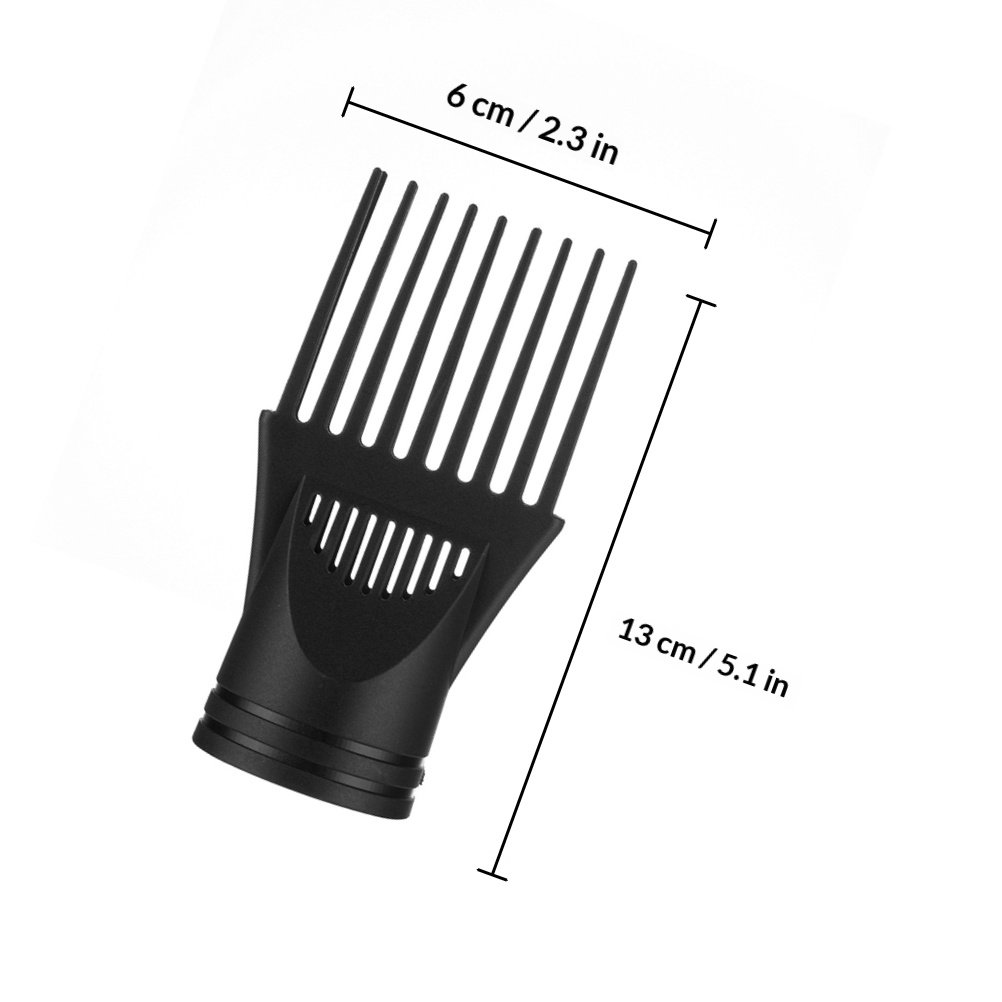 Set di 5 pettini per asciugaca - Hair Dryer Styling Comb Attachment recensione e prezzo
