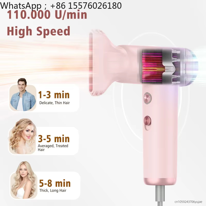 Mini Asciugacapelli Portatile  - High Speed Hair Dryer Brushless 110000Rpm recensione e prezzo