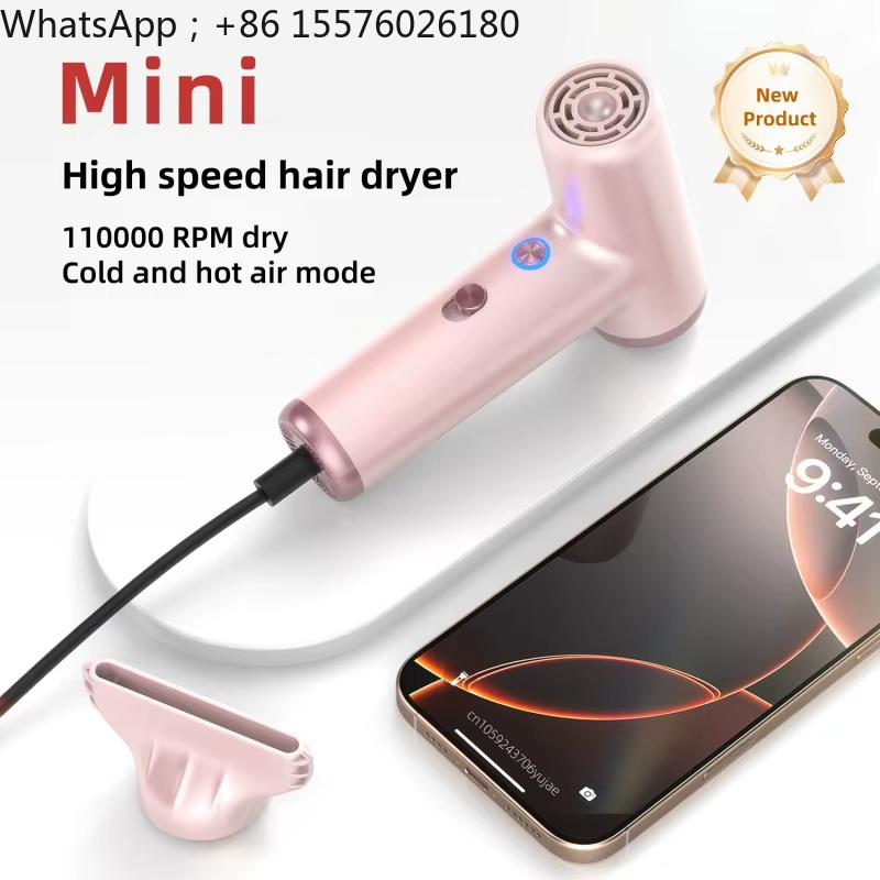 Mini Asciugacapelli Portatile  - High Speed Hair Dryer Brushless 110000Rpm recensione e prezzo