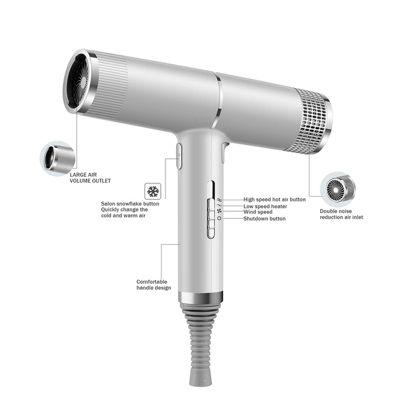 2026 Nuovo Asciugacapelli Ioni - Hair Blow Dryer Low Noise Powerful recensione e prezzo