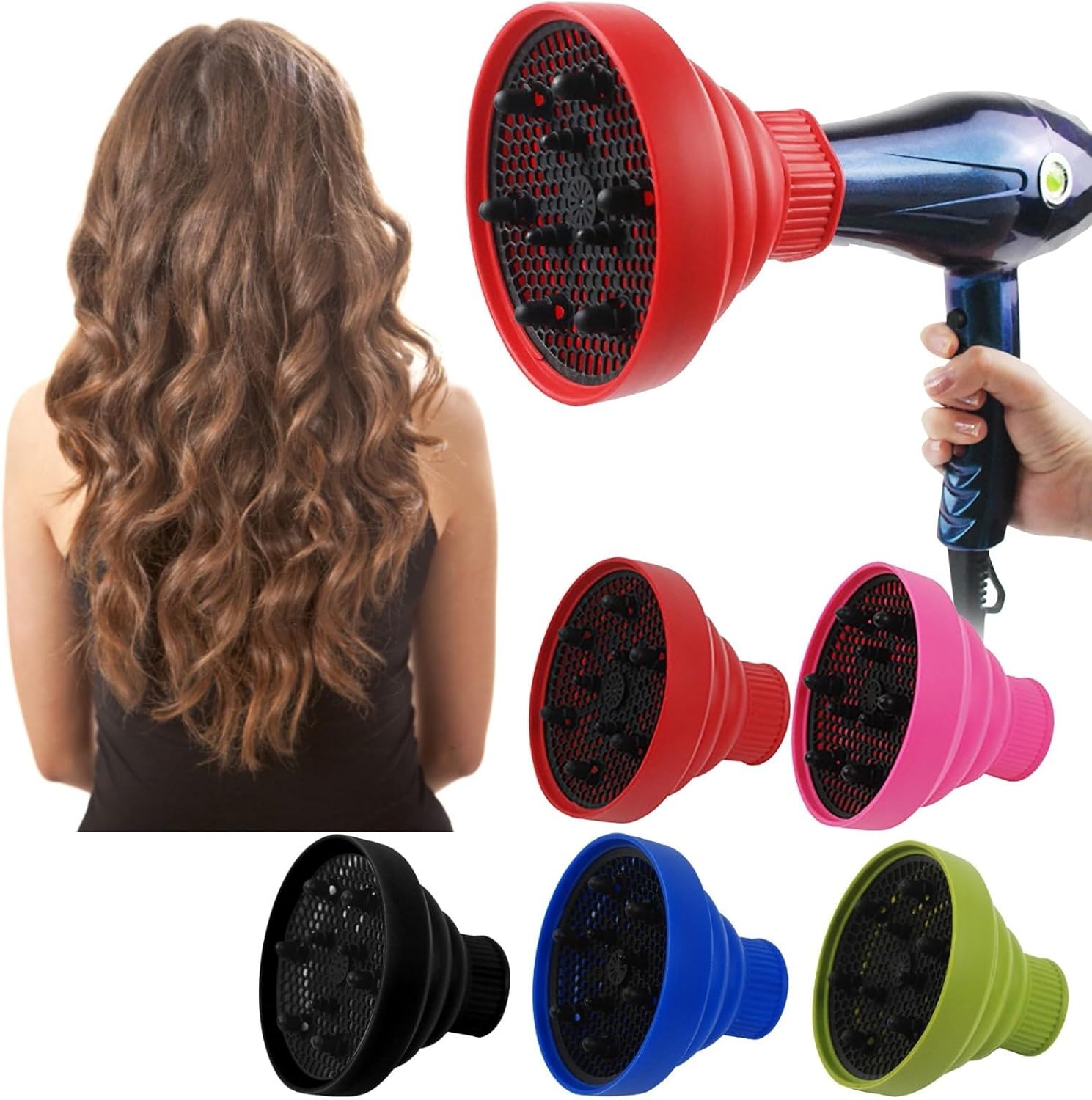 Diffusore per capelli da salon - Hair Dryer Diffuser Attachment Universal recensione e prezzo