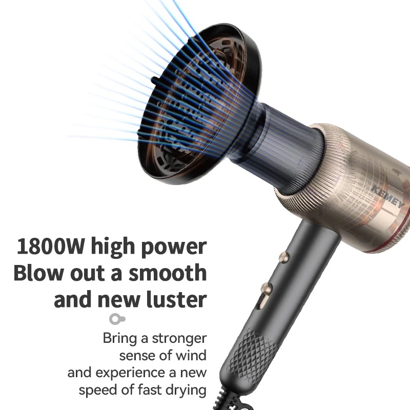 Kemei Asciugacapelli professio - Hair Blow Dryer Low Noise Powerful recensione e prezzo