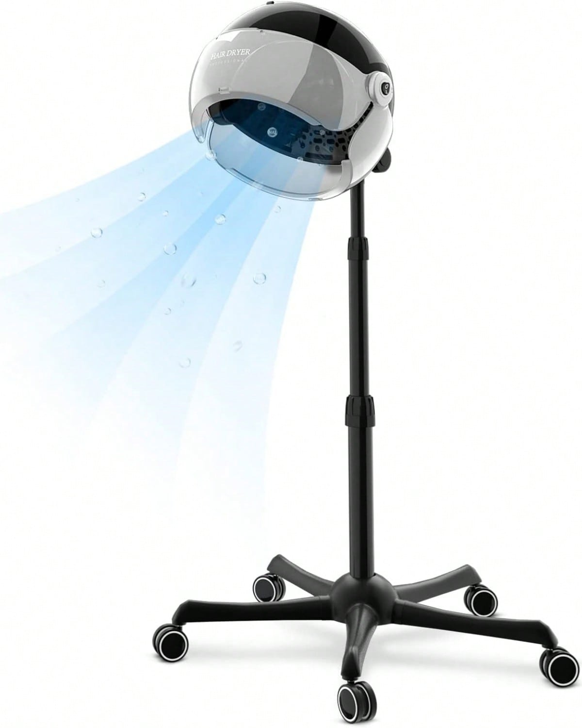 Asciugacapelli con cappuccio i - Ionic Bonnet Hood Hair Dryer Stand recensione e prezzo