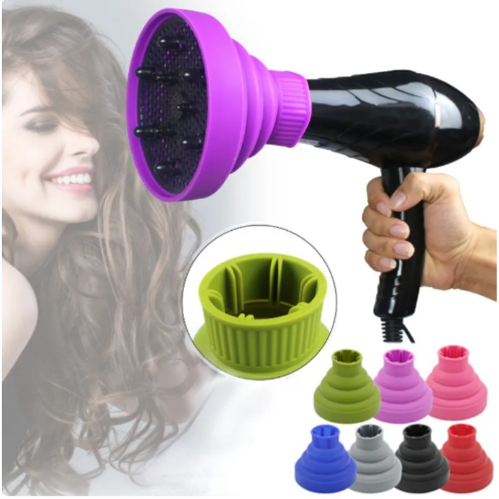 1Pc Silicone Asciugacapelli Di - Hair Dryer Diffuser Attachment Universal recensione e prezzo