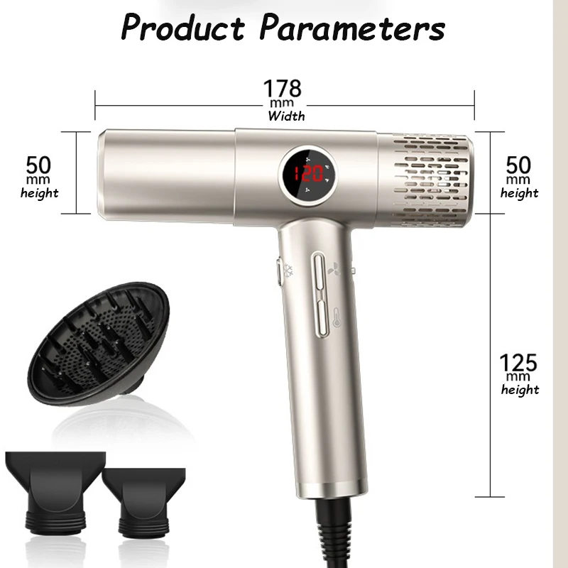 Asciugacapelli ad alta velocit - High Speed Hair Dryer Brushless 110000Rpm recensione e prezzo