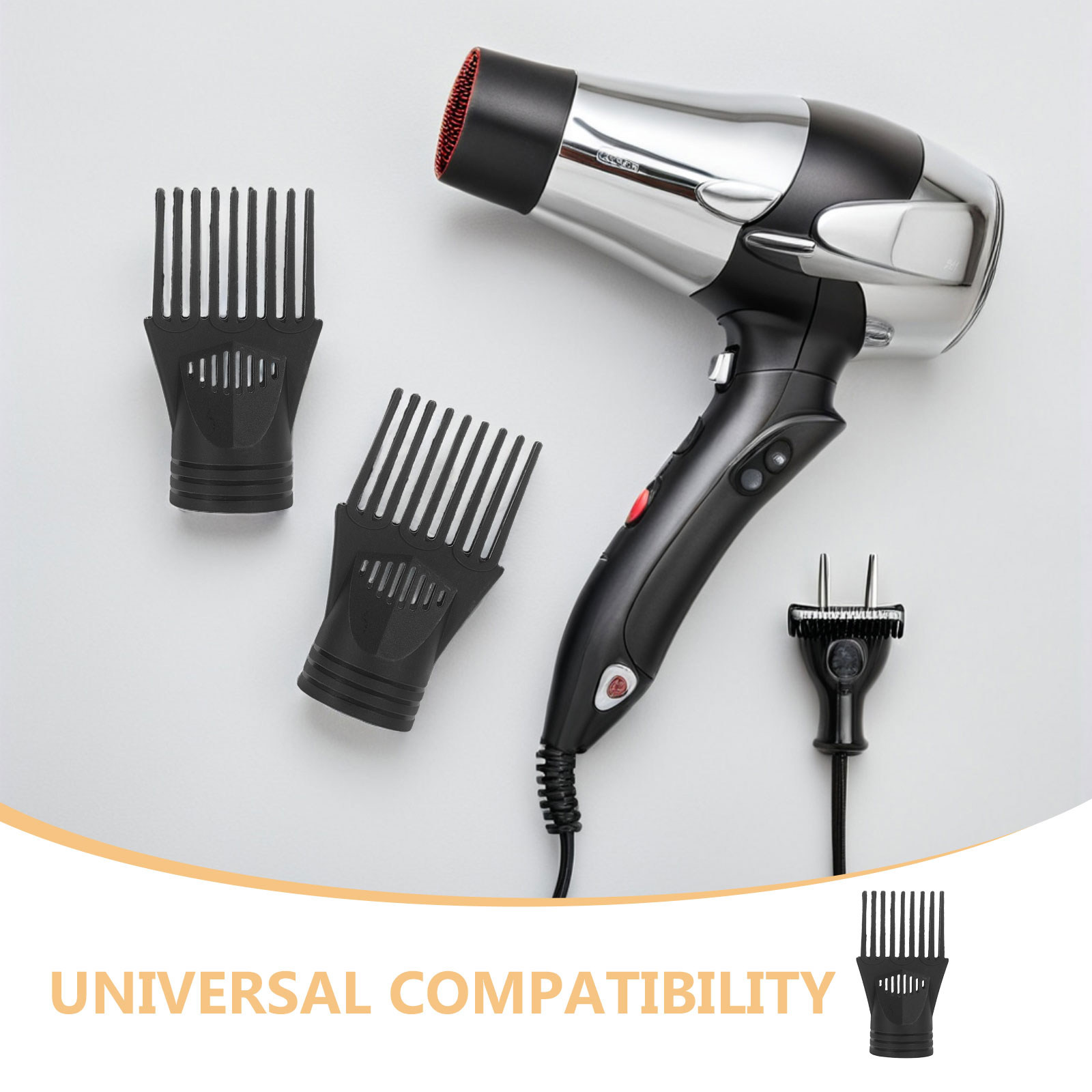 3 pezzi: pettine concentratore - Hair Dryer Styling Comb Attachment recensione e prezzo