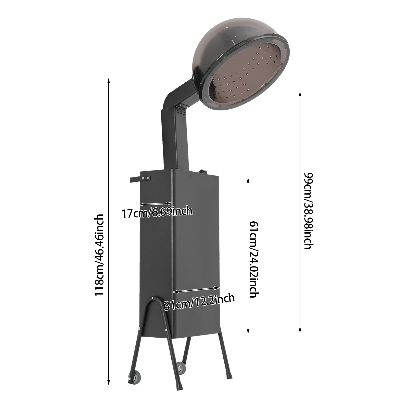 Asciugacapelli Professionale d - Hair Salon Hood Dryer Professional recensione e prezzo