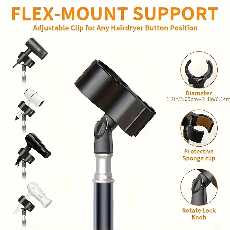 Supporto da pavimento per asci - Hair Dryer Stand Hands Free Floor recensione e prezzo