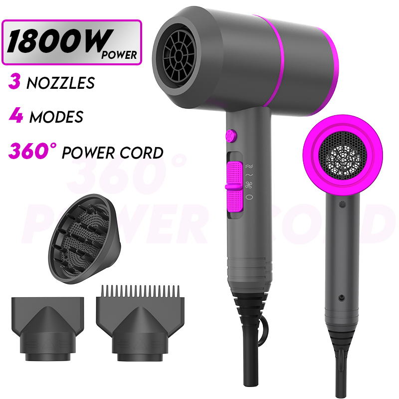 VoluVibe Asciugacapelli ionico - Hair Blow Dryer Low Noise Powerful recensione e prezzo