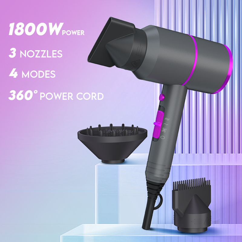 VoluVibe Asciugacapelli ionico - Hair Blow Dryer Low Noise Powerful recensione e prezzo