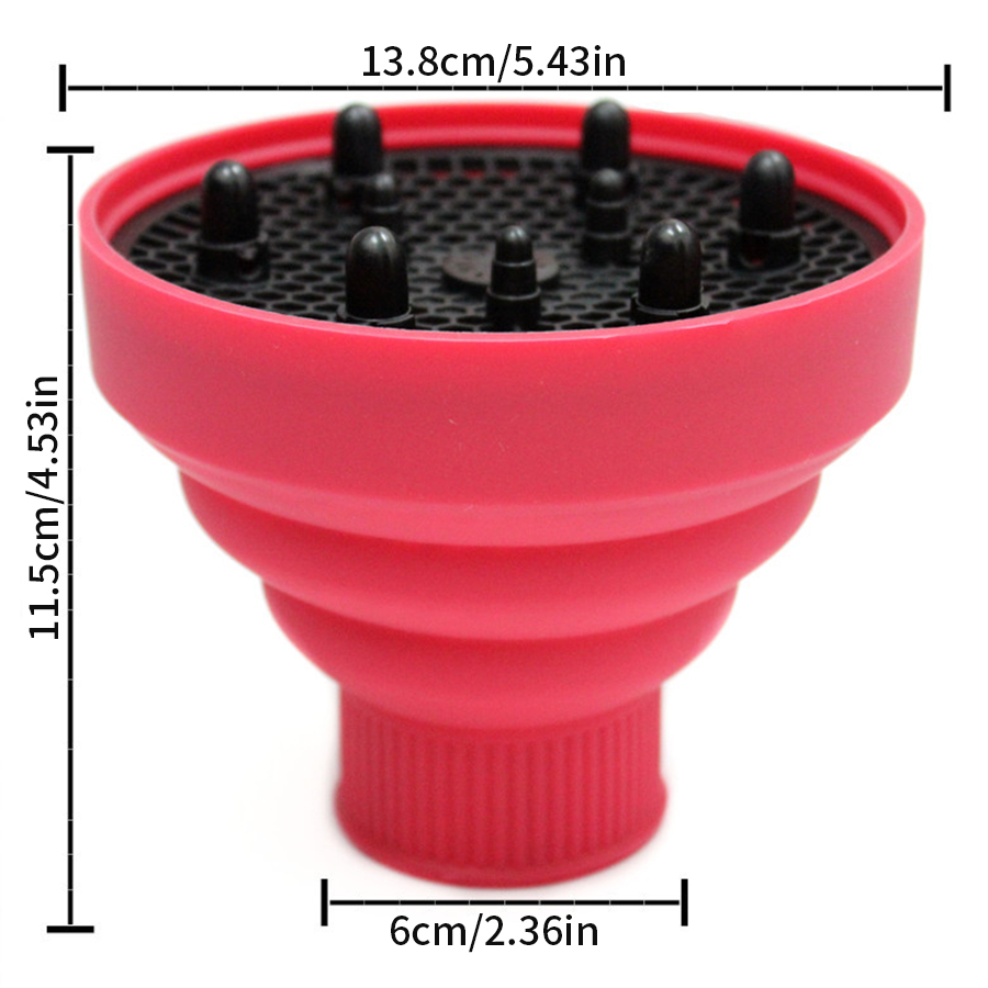 Diffusore Pieghevole in Silico - Hair Dryer Diffuser Attachment Universal recensione e prezzo