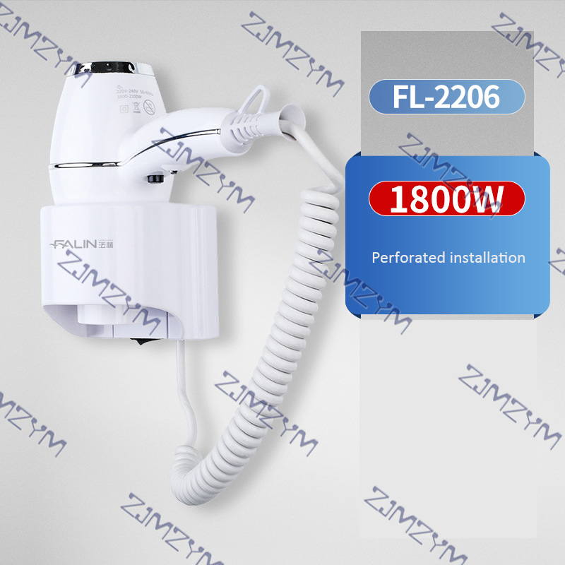 Asciugacapelli 1800W asciugaca - Wall Mount Hotel Hair Dryer 1800W recensione e prezzo