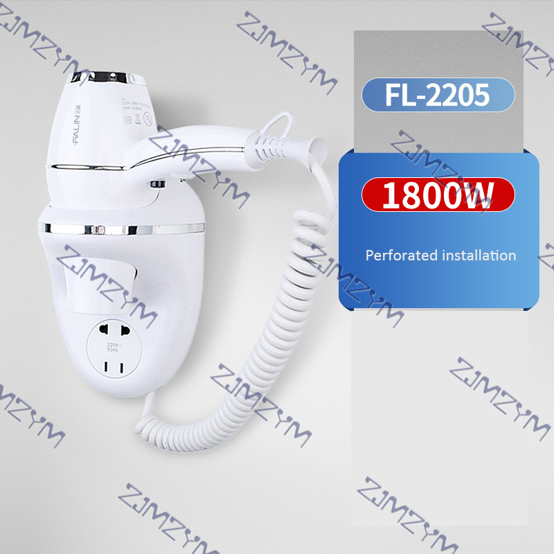 Asciugacapelli 1800W asciugaca - Wall Mount Hotel Hair Dryer 1800W recensione e prezzo