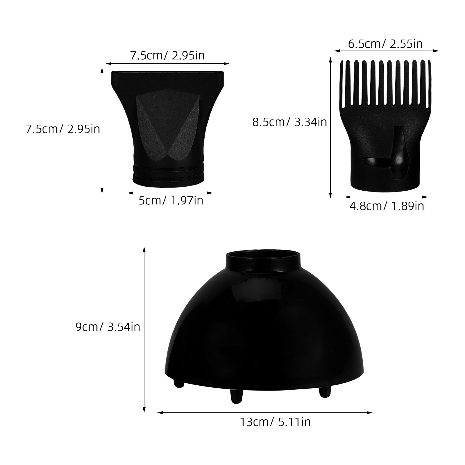 Set di accessori universali pe - Hair Dryer Diffuser Attachment Universal recensione e prezzo