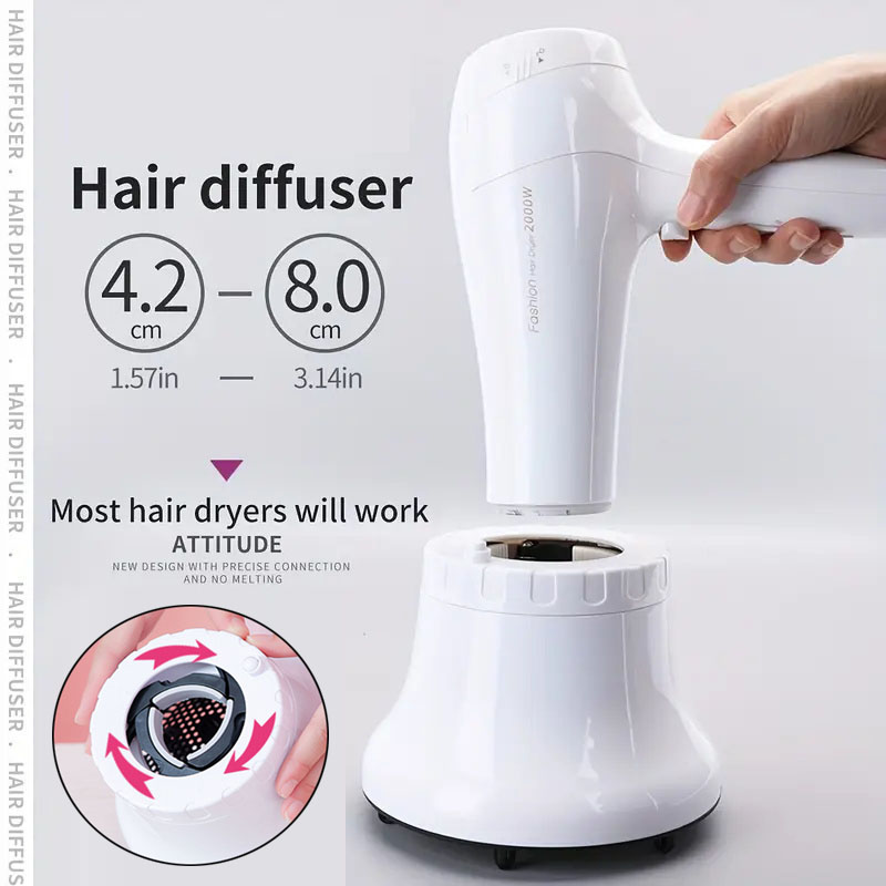 Diffusore per capelli regolabi - Hair Dryer Diffuser Attachment Universal recensione e prezzo