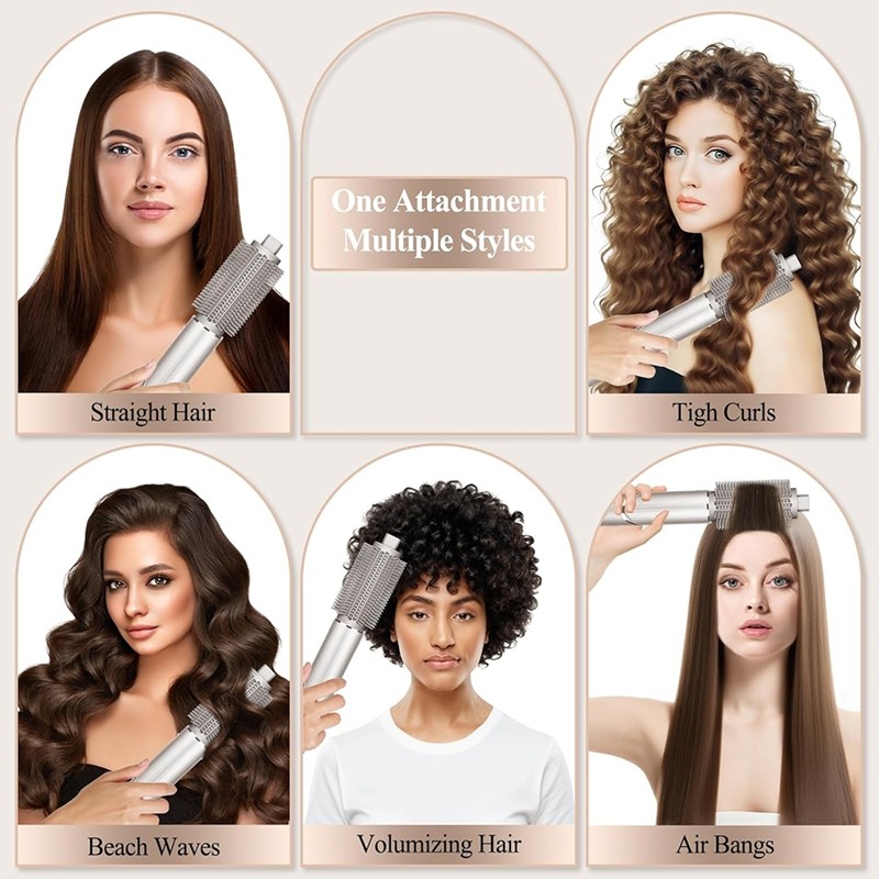 【ESSENTIALS】Spazzola volumizza - Hair Dryer Styling Comb Attachment recensione e prezzo