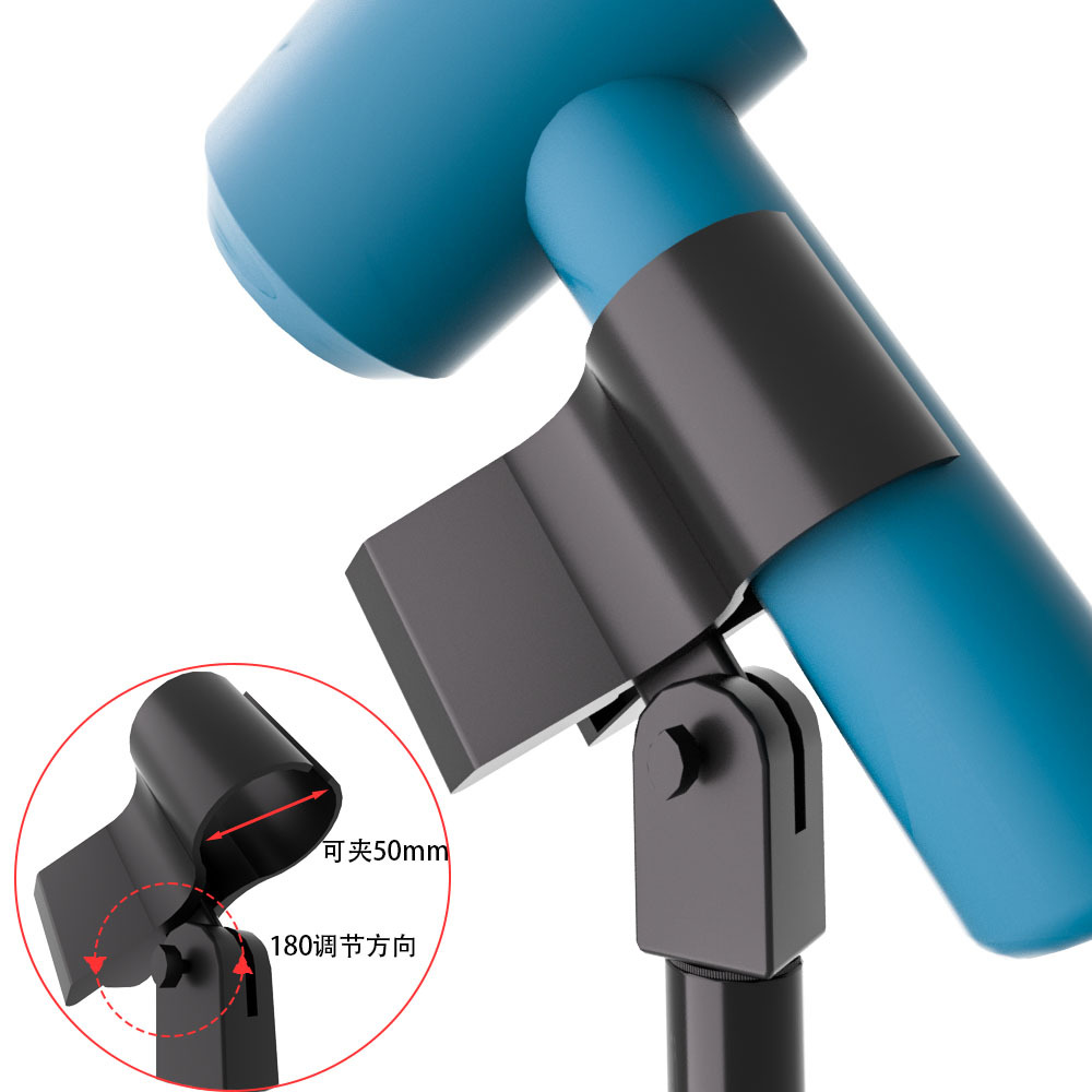 Supporto da pavimento regolabi - Hair Dryer Stand Hands Free Floor recensione e prezzo