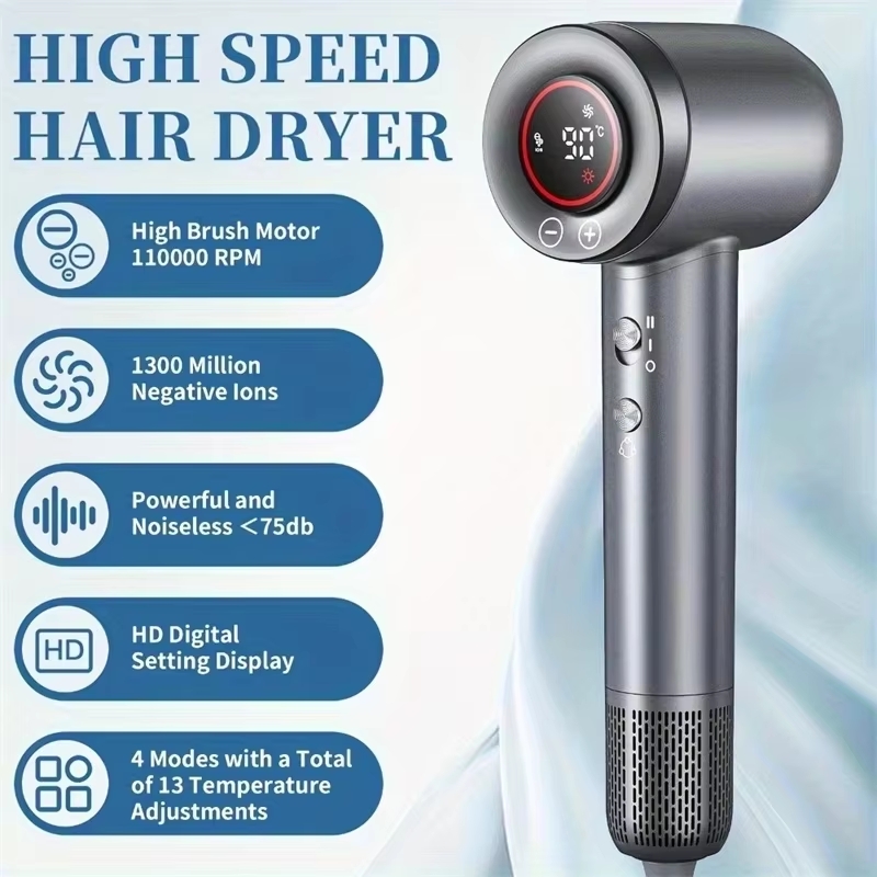 Asciugacapelli ad Alta Velocit - High Speed Hair Dryer Brushless 110000Rpm recensione e prezzo