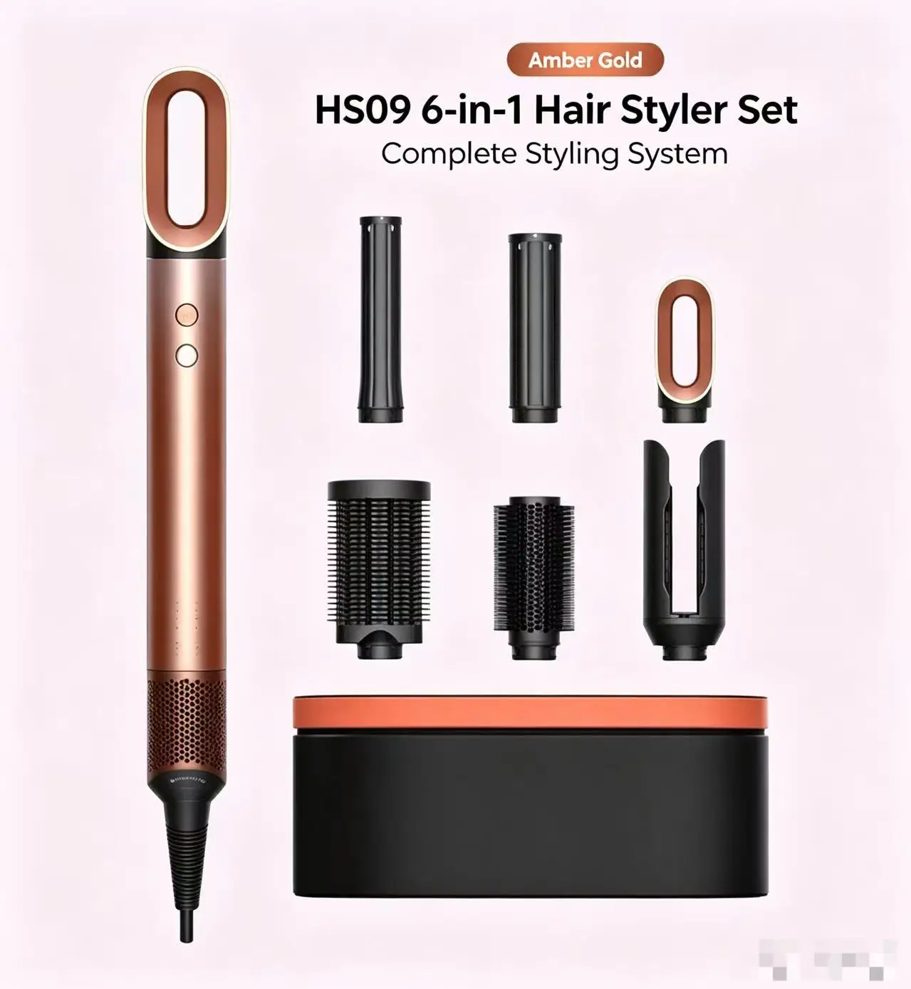 2026 HS09 Styler professionale - Foldable Travel Hair Dryer Brushless recensione e prezzo