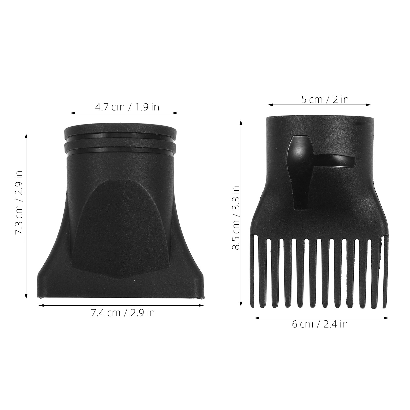 GETAJGHSD 2 pezzi ugello diffu - Hair Dryer Diffuser Attachment Universal recensione e prezzo