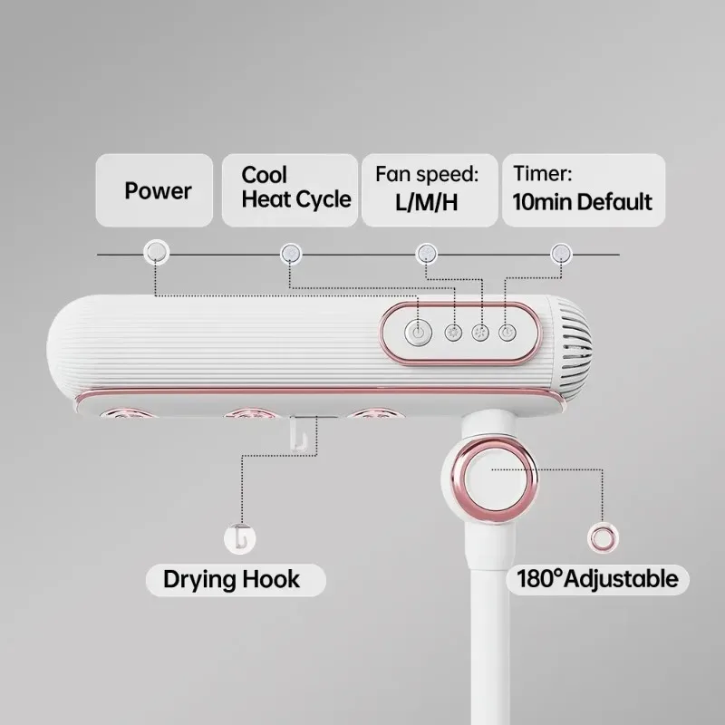 Applicabile all'asciugacapelli - Hair Dryer Stand Hands Free Floor recensione e prezzo