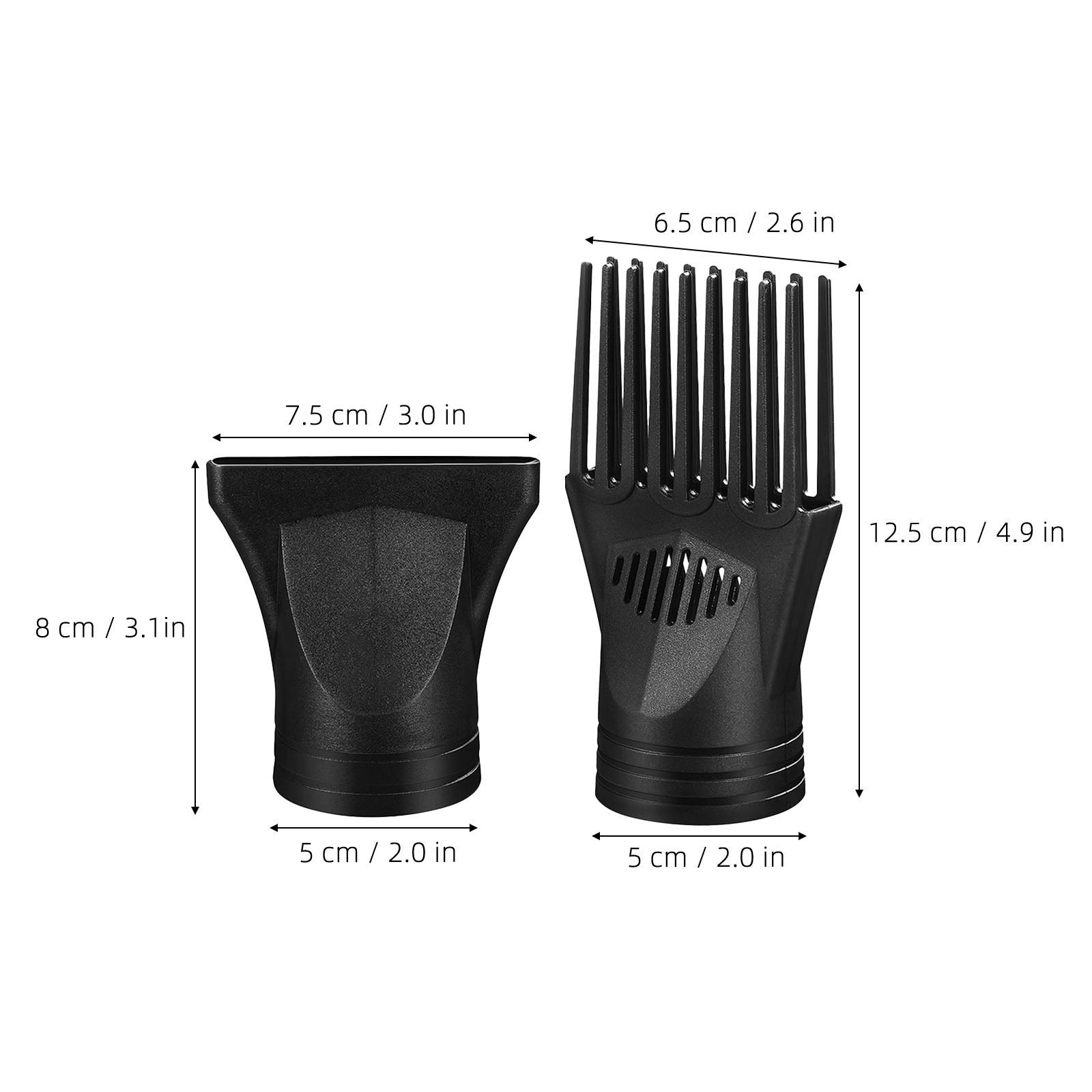 Set di 5 accessori per asciuga - Hair Dryer Styling Comb Attachment recensione e prezzo
